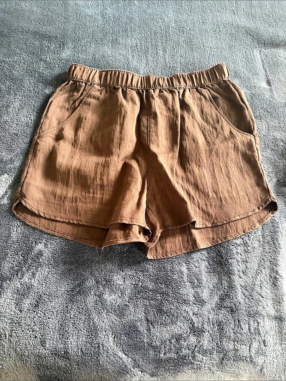 joie High Waist Shorts in Brown Size Small